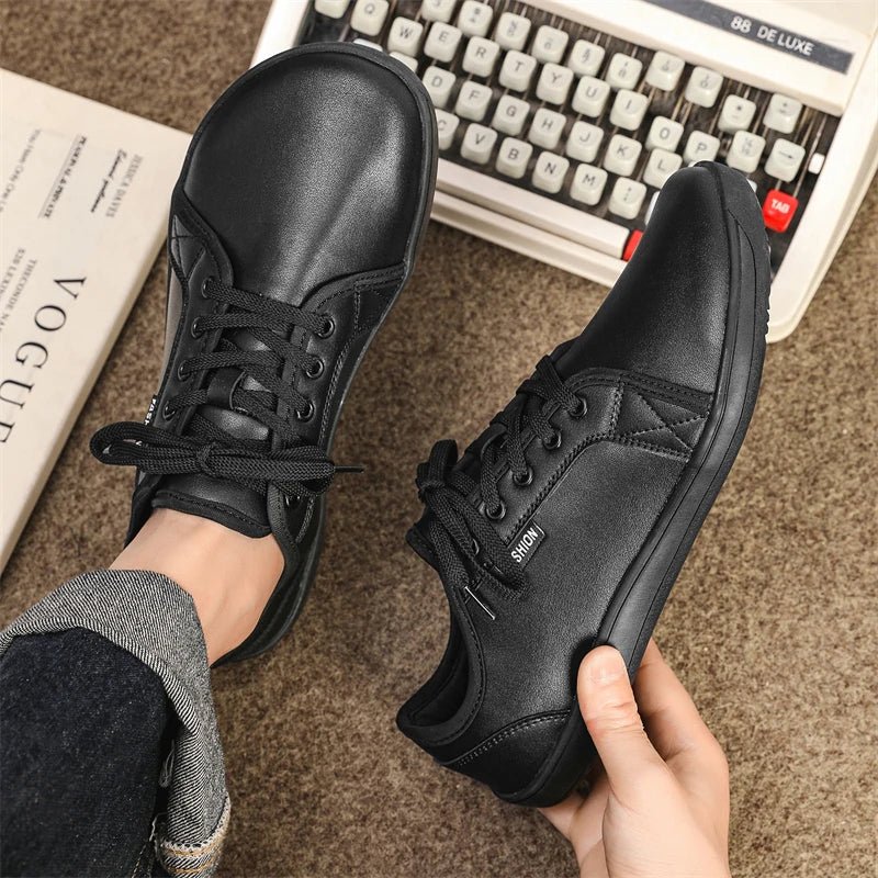 W&W Mode | Leder Mit Weiter Passform Zero Drop