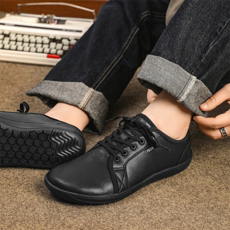 W&W Mode | Leder Mit Weiter Passform Zero Drop