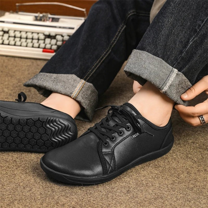 W&W Mode | Leder Mit Weiter Passform Zero Drop