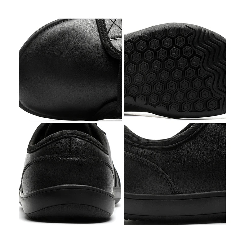 W&W Mode | Leder Mit Weiter Passform Zero Drop