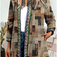 WW | Weit Farbige Vintage Damenjacke