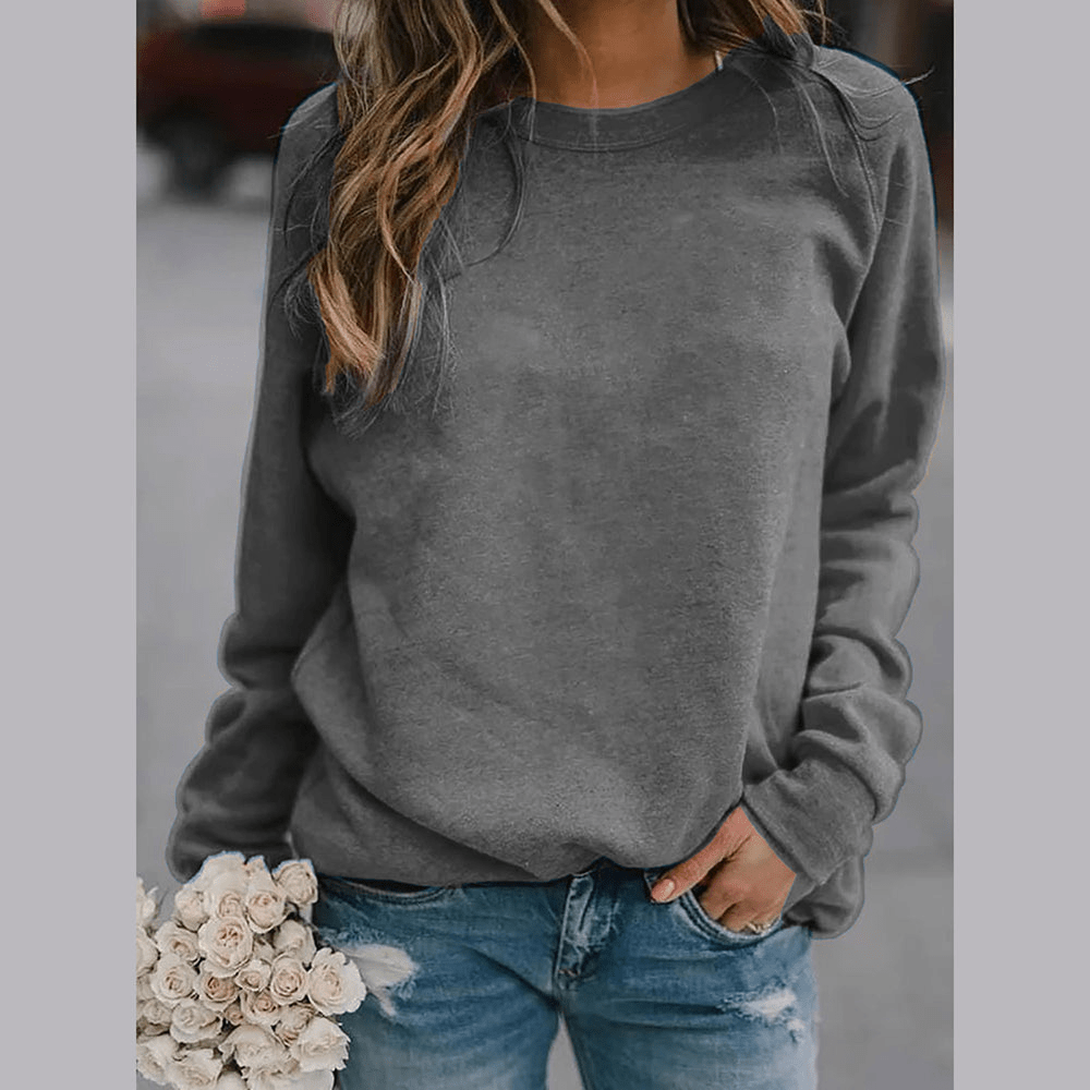 W&W Mode | Bequemer Damen Sweatshirt Lässiger Pullover