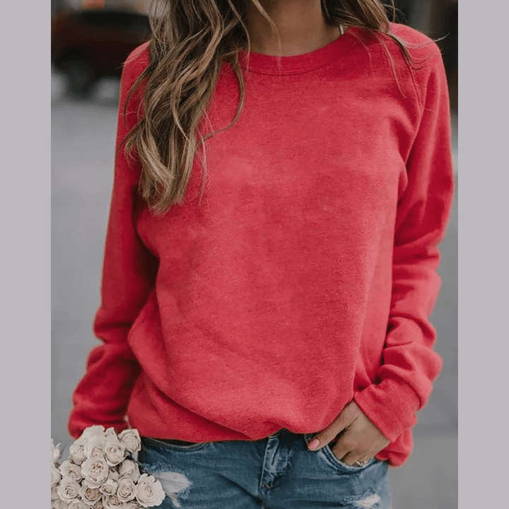 W&W Mode | Bequemer Damen Sweatshirt Lässiger Pullover