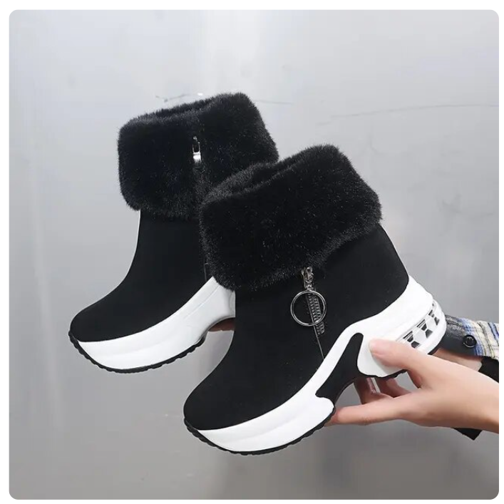 W&W Mode Lined Boots – Komfortgefütterte Damenstiefel