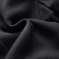 WW | Langer Mantel Herren Schwarz