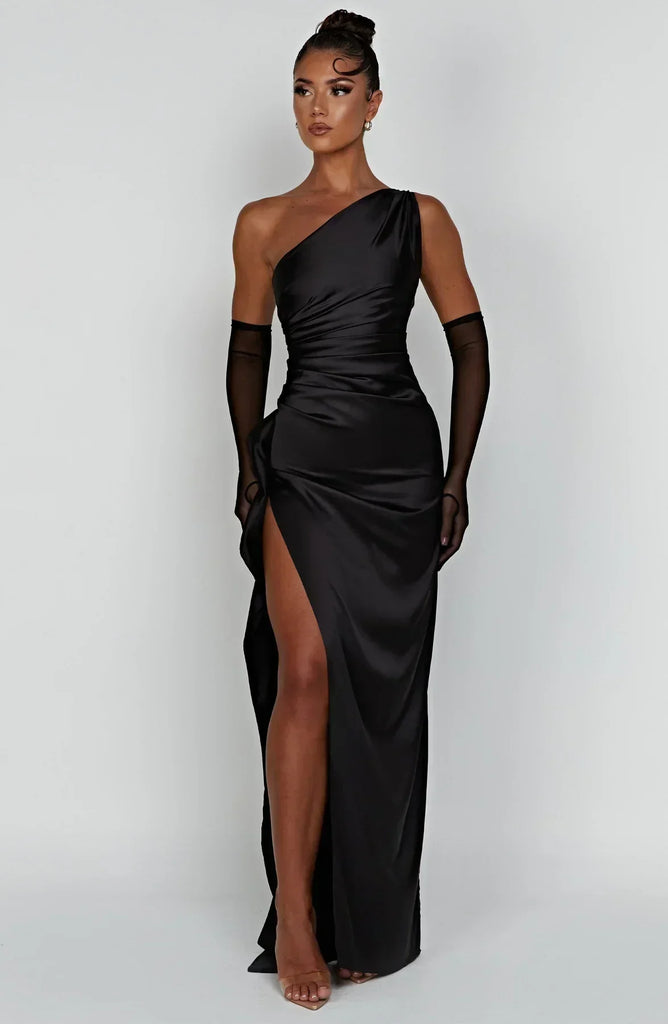 WW | Elegantes One Shoulder Kleid Für Stilbewusste Frauen
