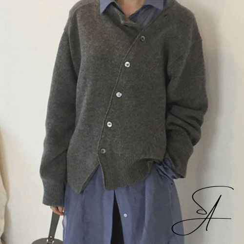 W&W Mode | Wickel-Cardigan mit stilvollen Knopfdetails