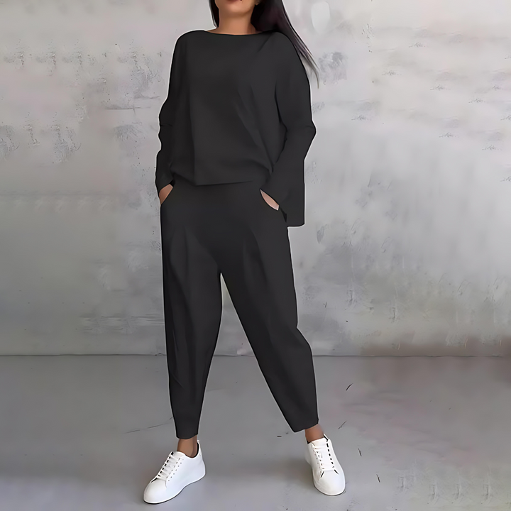 W&W Mode | Lässiges Herbst 2-teiliges Set für Frauen