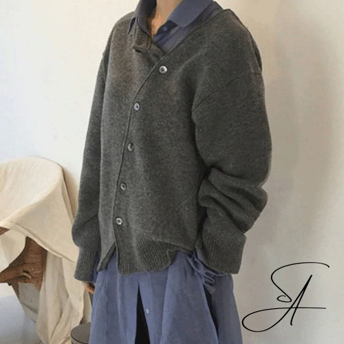W&W Mode | Wickel-Cardigan mit stilvollen Knopfdetails