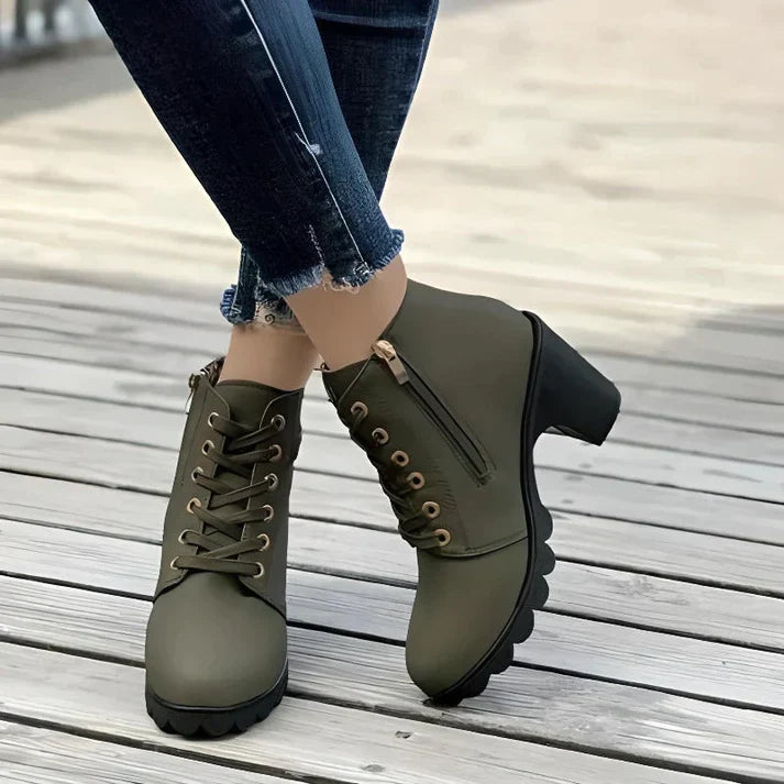 W&W Mode High Heel Stiefel – elegant, modern und bequem