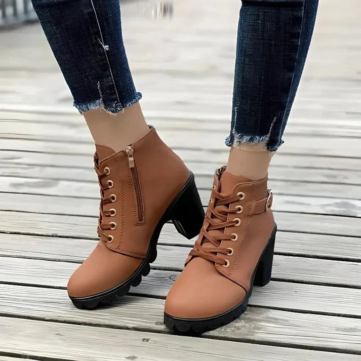 W&W Mode High Heel Stiefel – elegant, modern und bequem