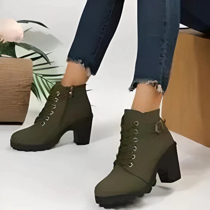 W&W Mode High Heel Stiefel – elegant, modern und bequem