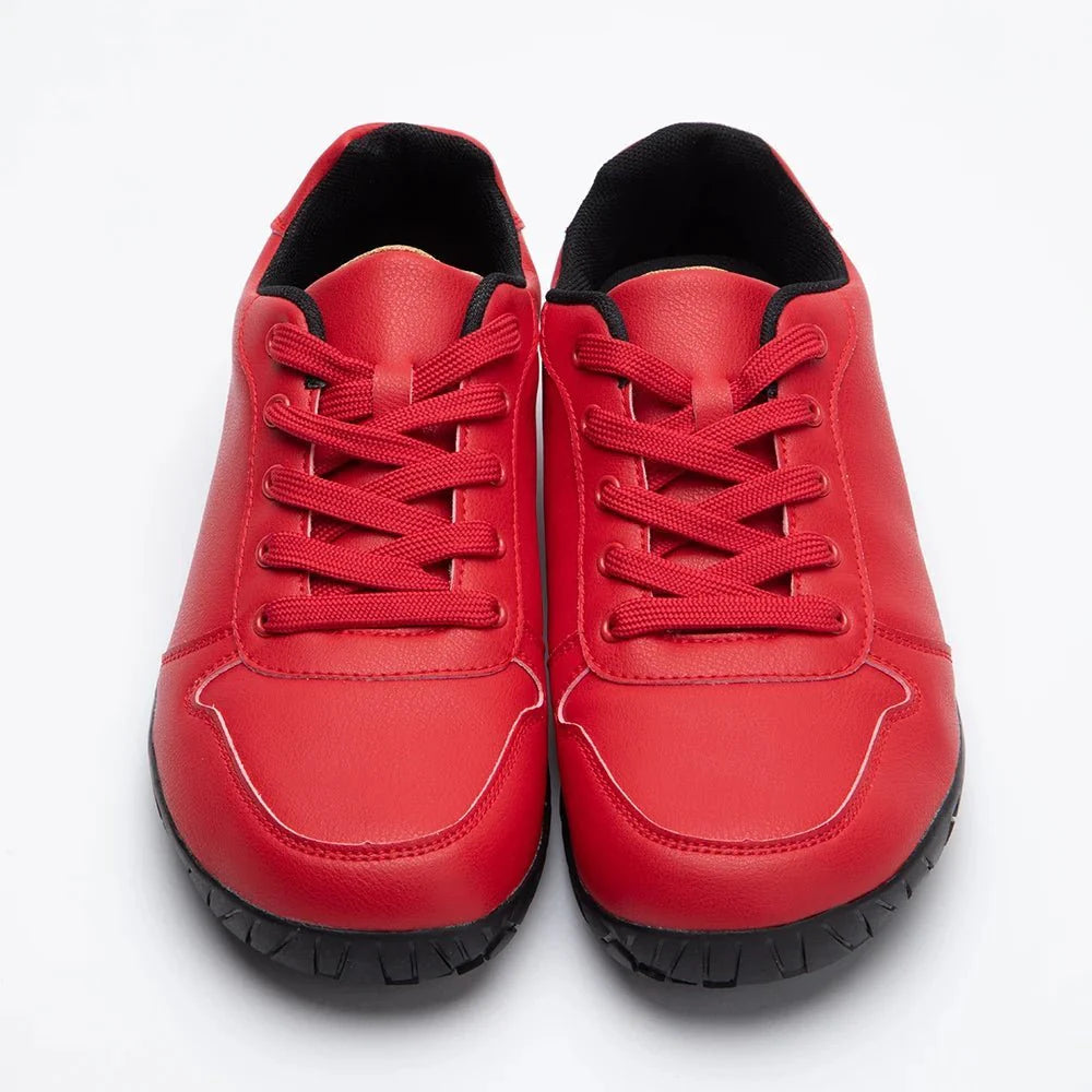 WW | Barfußschuhe Aus Leder Weiche, Minimalistische Sneaker Für Damen Und Herren