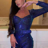 WOLF Marissa Pailletten-Overall