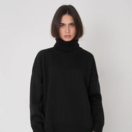 W&W - Winter-Rollkragenpullover mit lockerer Passform