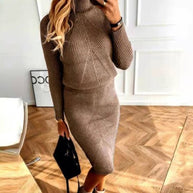 Shanin- Ein super kuscheliges Strickkleid für die kalten Tage