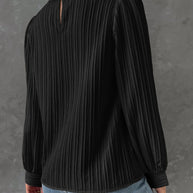 W&W – Bluse mit Rundhalsausschnitt