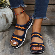 W&W Einzigartige orthopädische Ledersandalen
