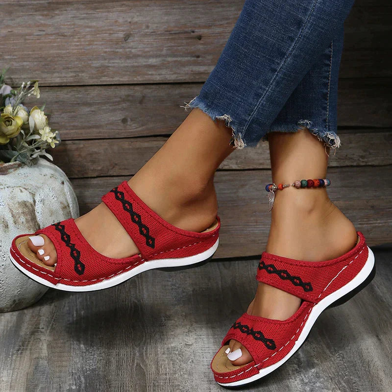 W&W Einzigartige orthopädische Ledersandalen