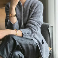 W&W | Gestrickter Stehkragen