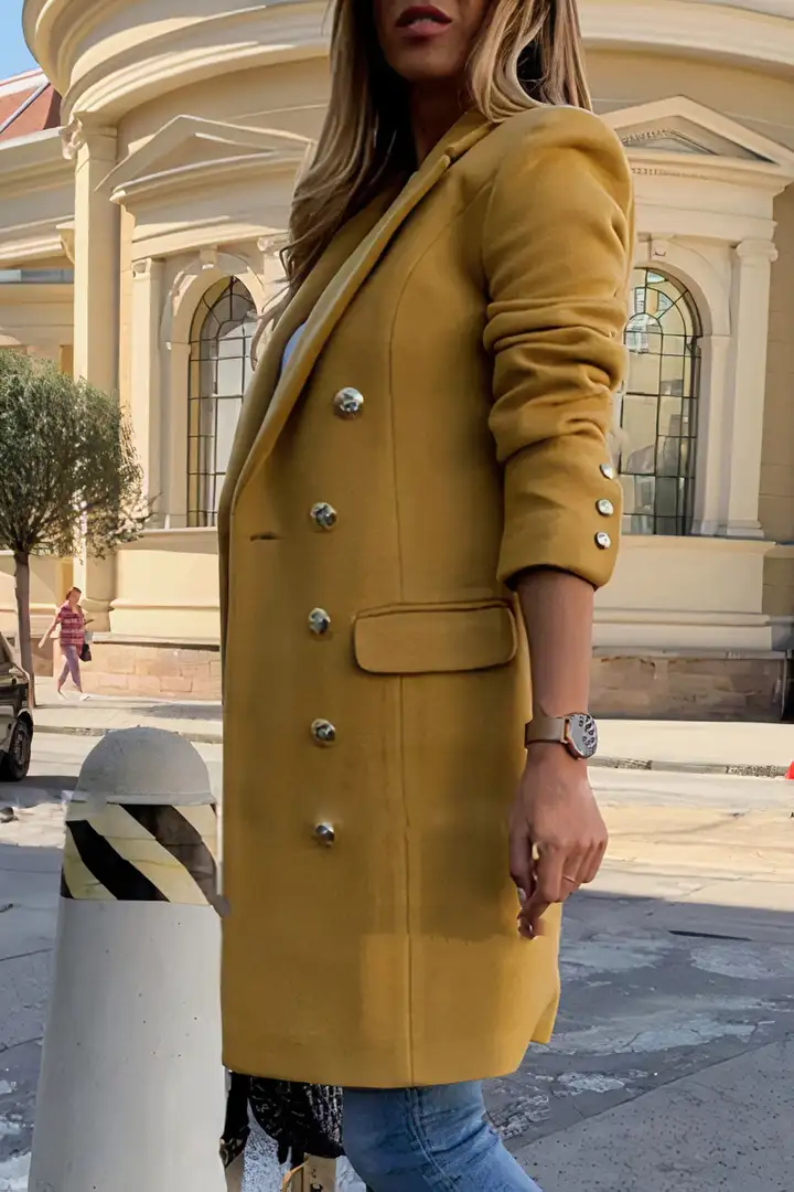 W&W | Eleganter Damenmantel aus Wolle