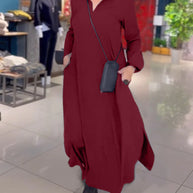 W&W langes Kleid mit Seitenschlitz