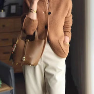 W&W | Gestrickter Stehkragen