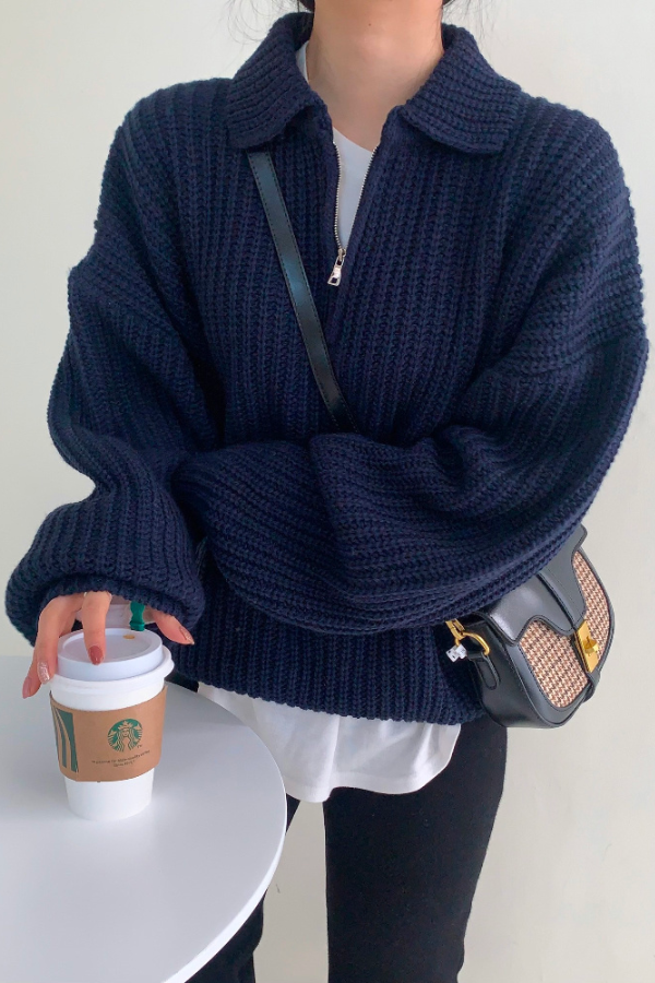 W&W - Winter Ritsen Pullover