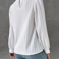 W&W – Bluse mit Rundhalsausschnitt