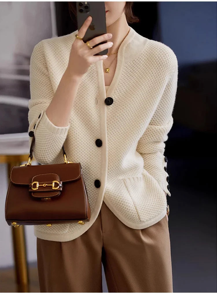 W&W | Gestrickter Stehkragen