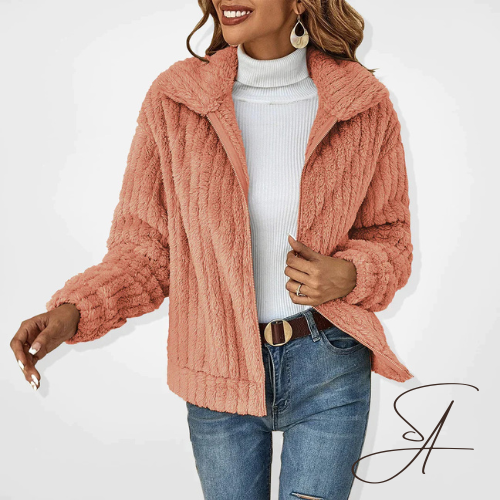 W&W | Plüschiger, stilvoller Herbst-Cardigan