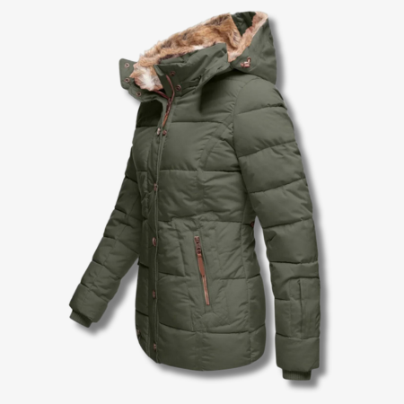 WOLFF Warme Jacke mit Kapuze