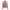 Rose Lederjacke mit Reißverschluss und Tasche