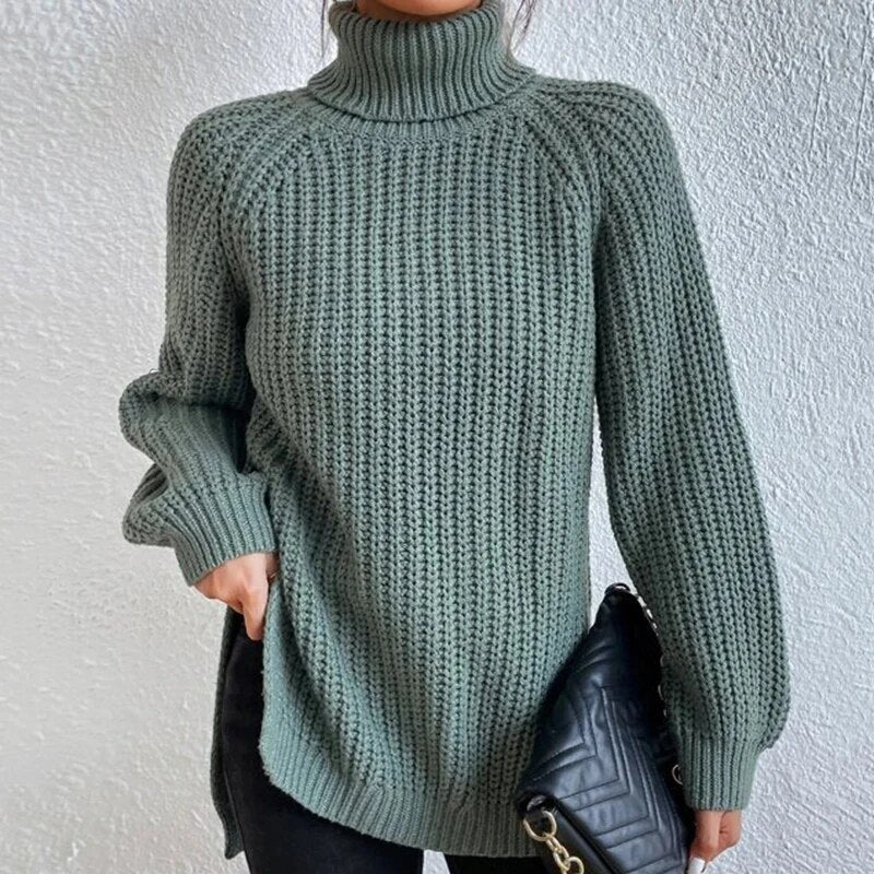 W&W - Gemütlicher Strick-Rollkragenpullover