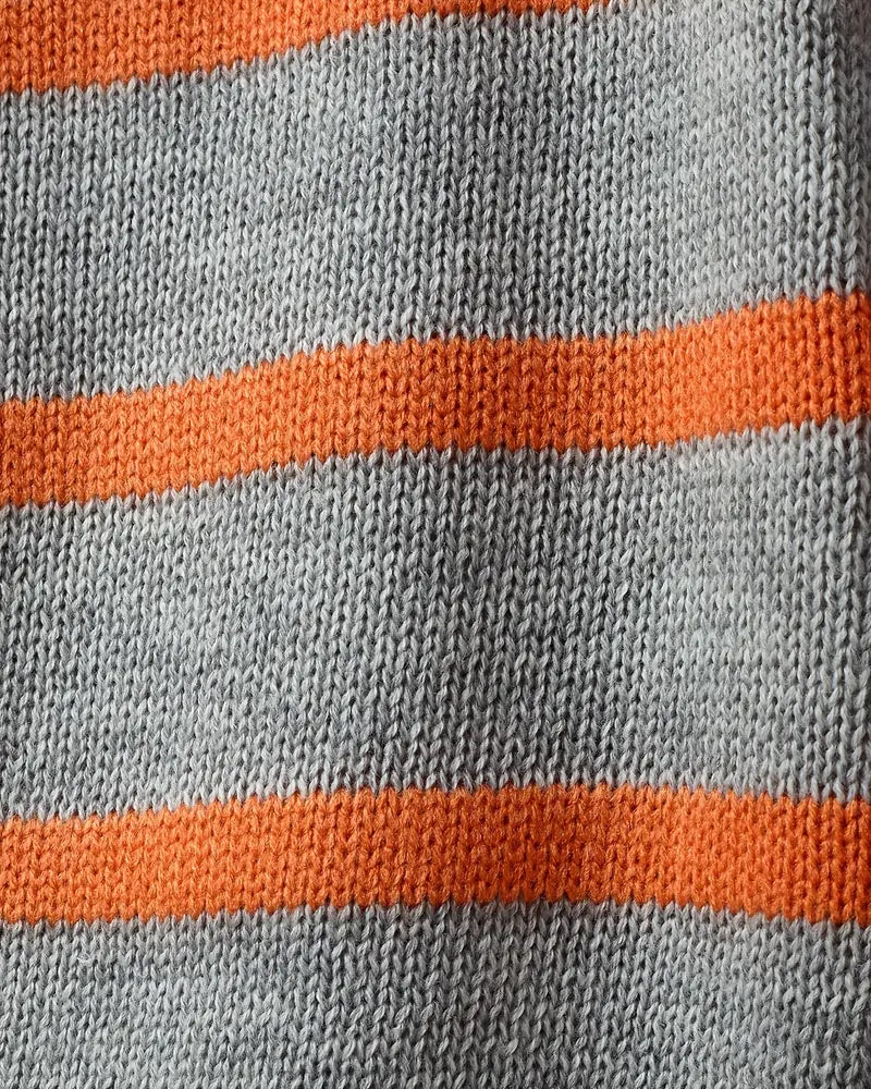 W&W – Warmer gestreifter Damenpullover