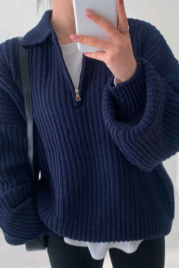 W&W - Winter Ritsen Pullover