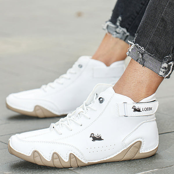 W&W Ultra-bequemer Rutschfester Barfußschuh aus Echtleder (Unisex)
