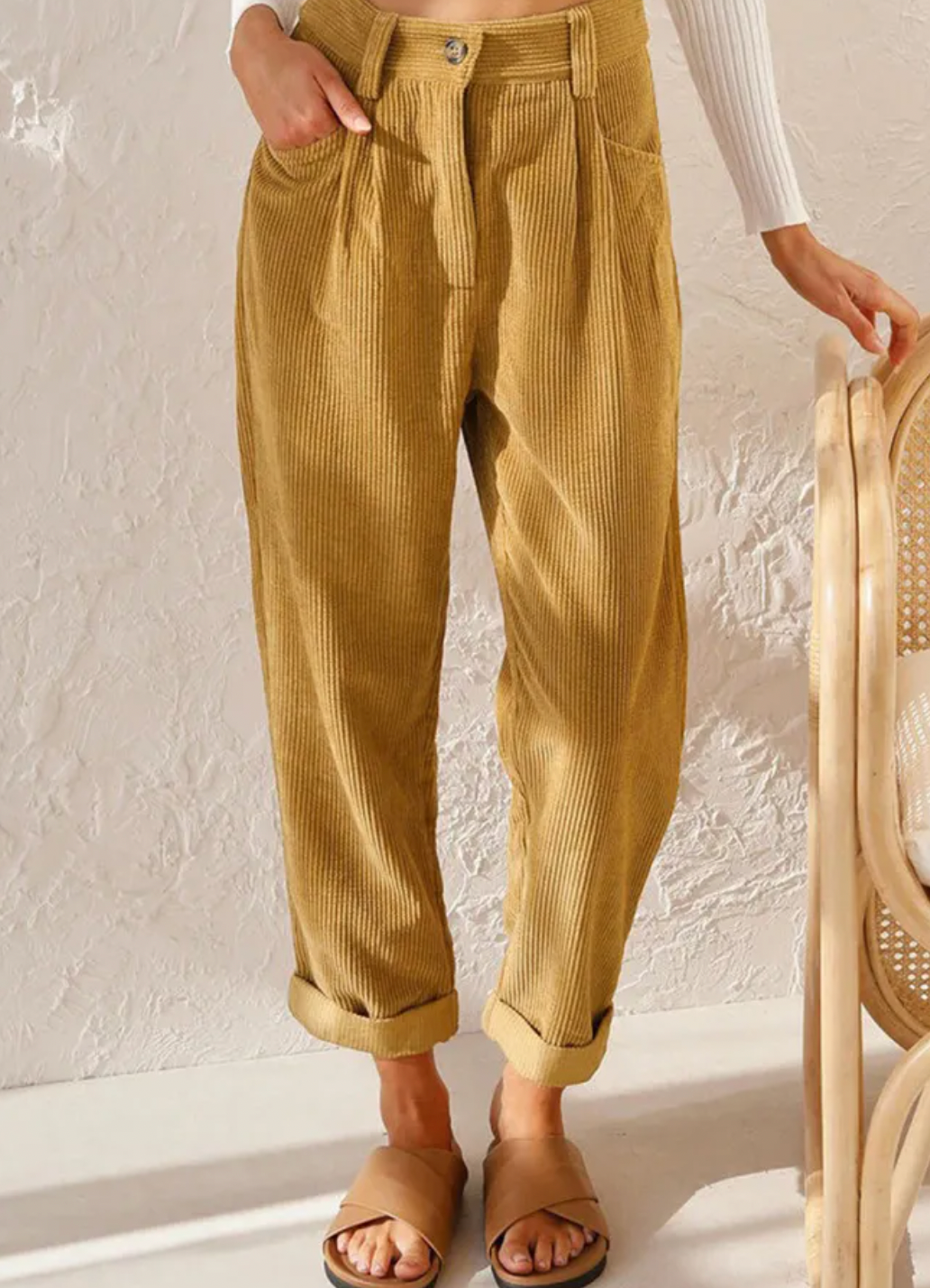 W&W - Stylische Cordhose