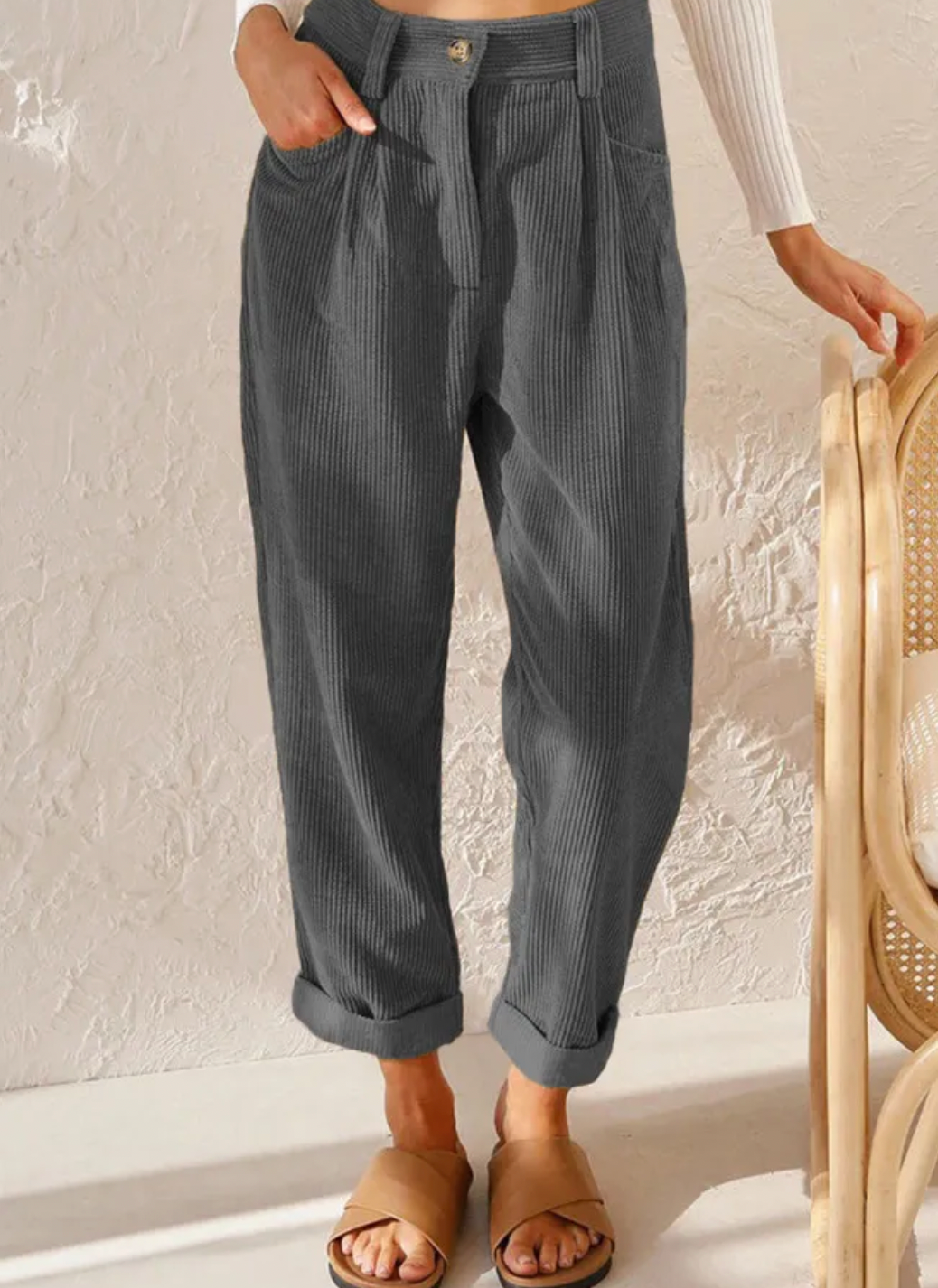 W&W - Stylische Cordhose