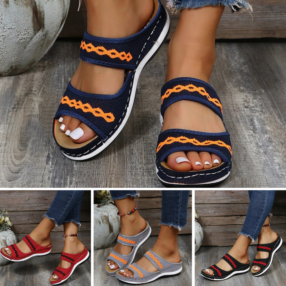 W&W Einzigartige orthopädische Ledersandalen