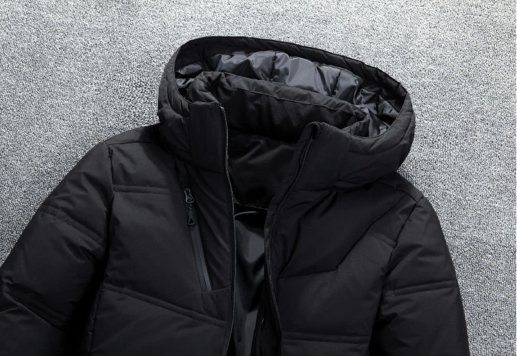 WOLFF - Extra warme abnehmbare Winterjacke mit Kapuze