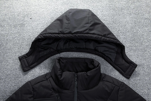 WOLFF - Extra warme abnehmbare Winterjacke mit Kapuze