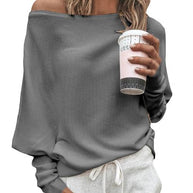W&W Sexy schulterfreier Pullover