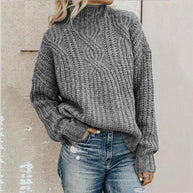 W&W Übergröße Rollkragenpullover