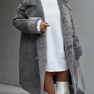 W&W - Winddichter Teddymantel