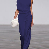 Tiefes Blau jumpsuit für damen