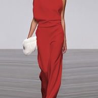 Rot jumpsuit für damen