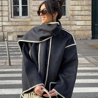 W&W - Statement-Jacke mit Halstuch