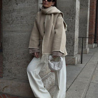 W&W - Statement-Jacke mit Halstuch