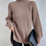 W&W - Gemütlicher Strick-Rollkragenpullover